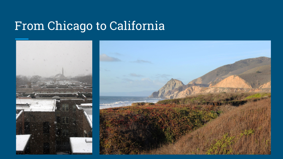 From Chicago to California