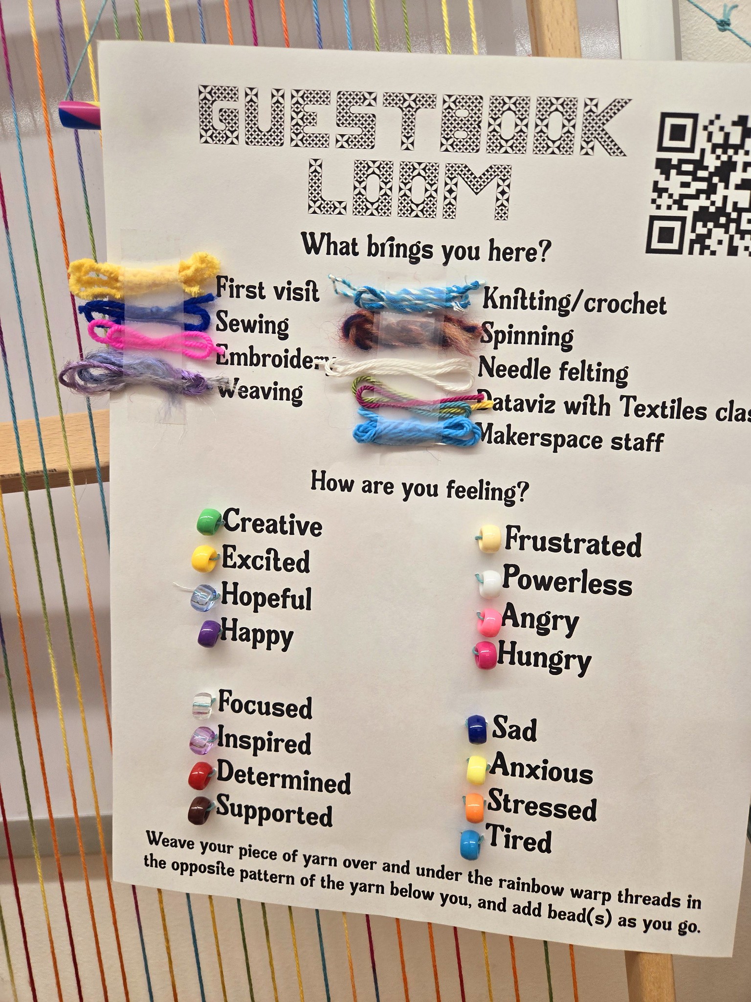 Guestbook loom metadata for 2024-2025