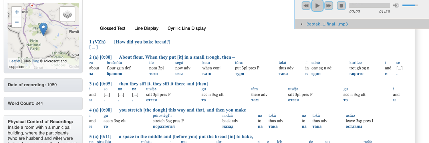 Bulgarian Dialectology as Living Tradition