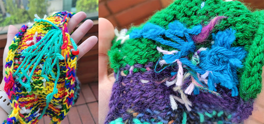 The backside of the textile data viz