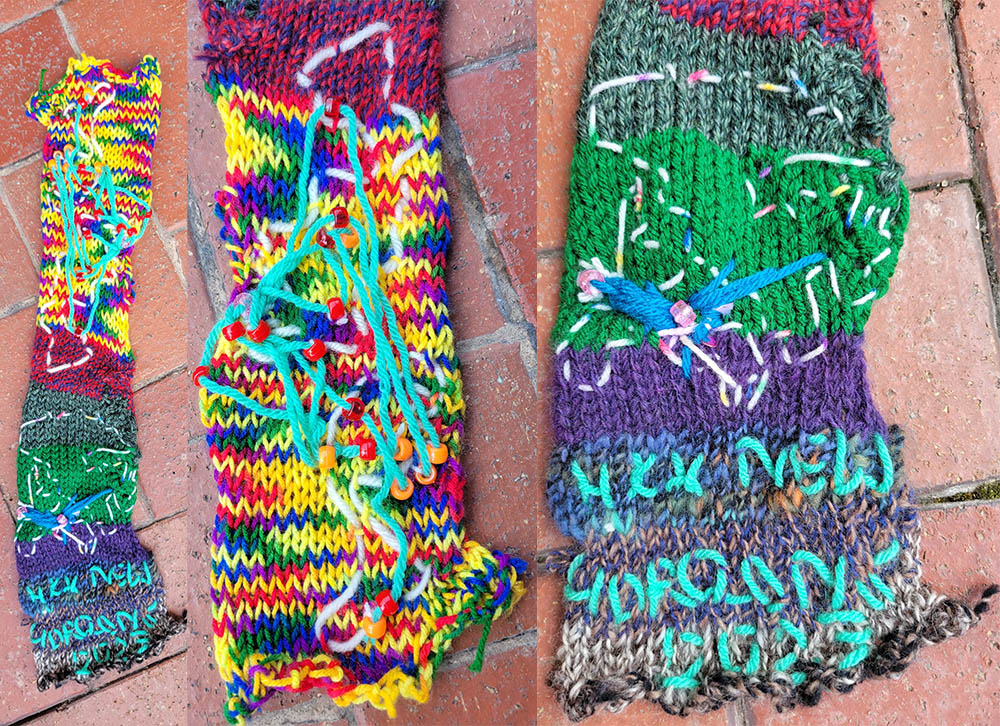 The final visualization, in its entirety and close up