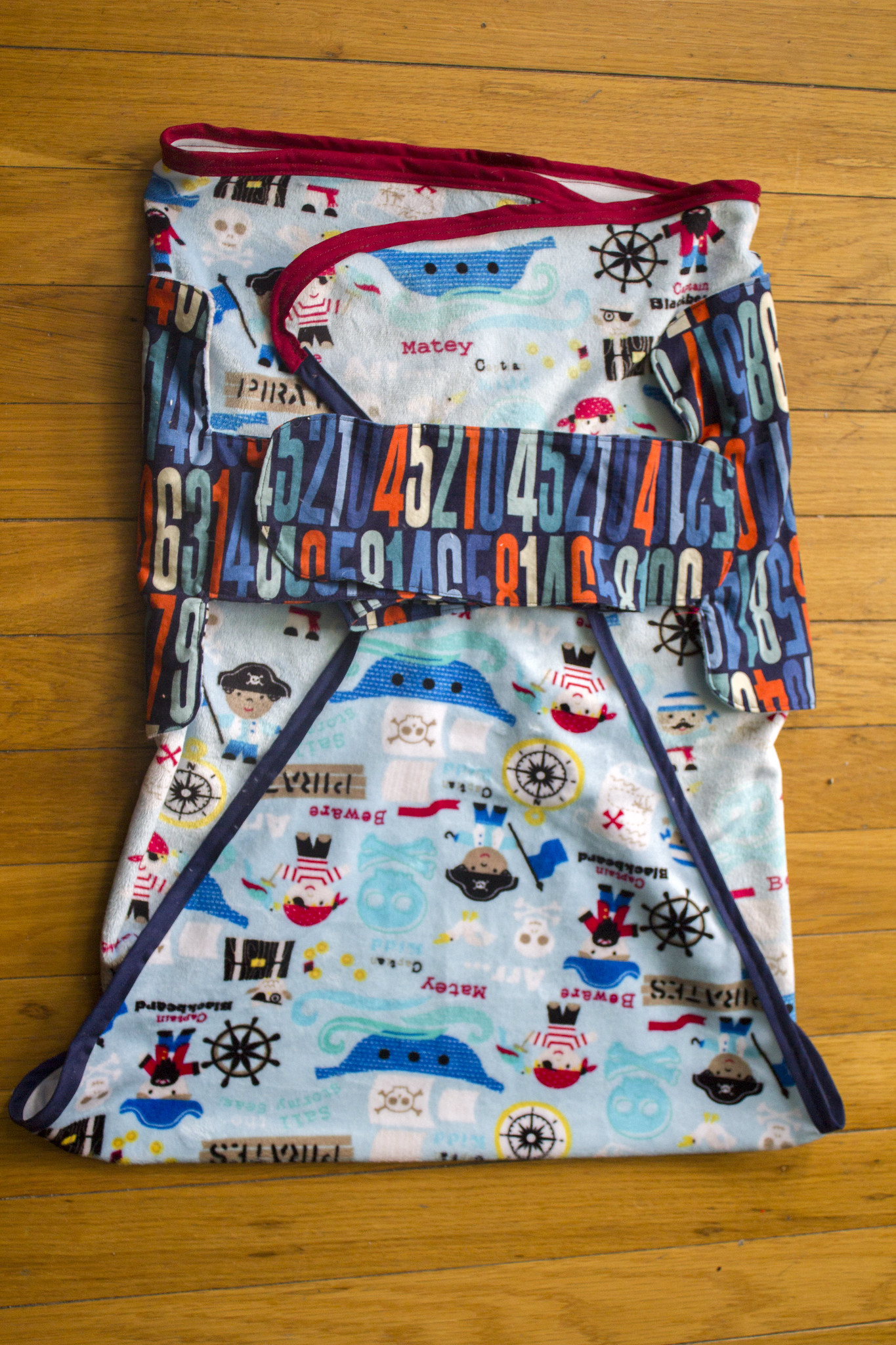 Math pirate swaddle