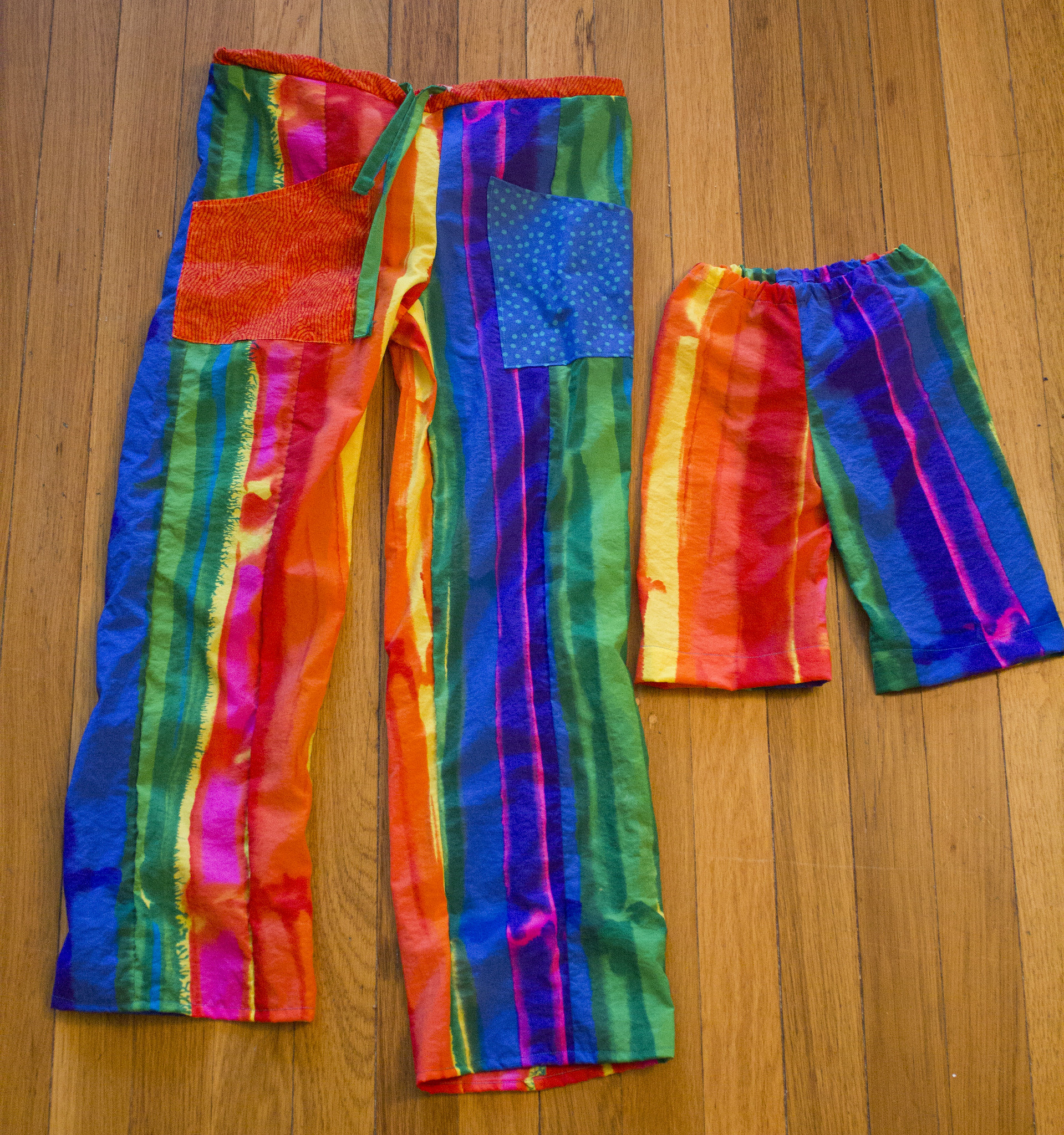 Rainbow pants